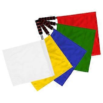 Conducting Flag for Field Events 5Pcs Multi-Function Outdoor Referee Flags
