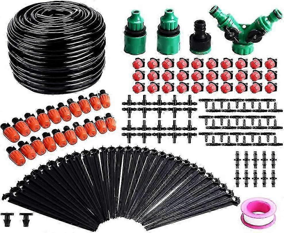 30M UV-Resistant Drip Irrigation Kit