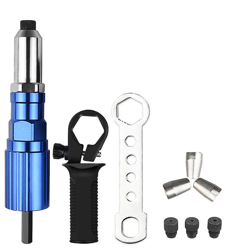 Electric Rivet Gun Rivet Nut Gun Drill Adapter Cordless Riveting Tool
