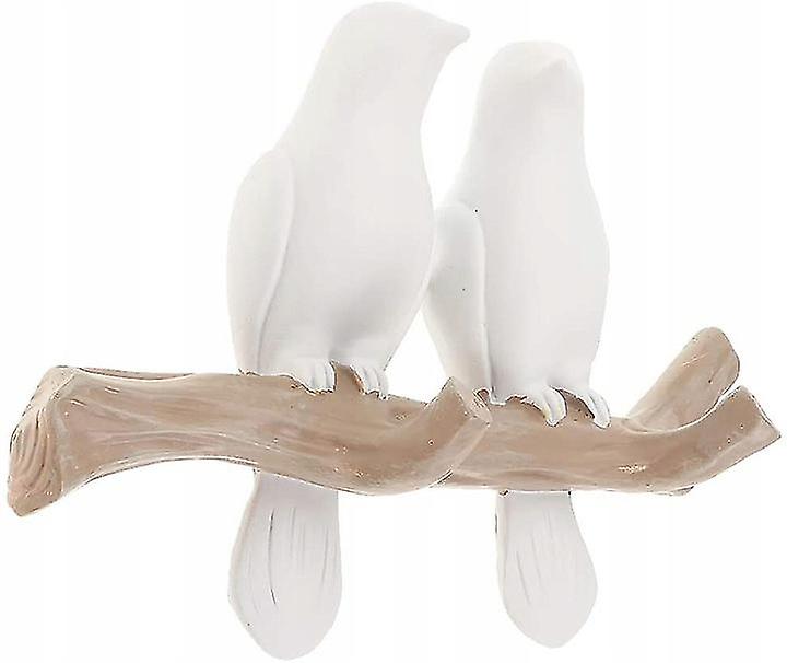 フック、シャフトハーバーハットホットフックウォールフックフックオーナメント-2鳥の上に鳥を設計