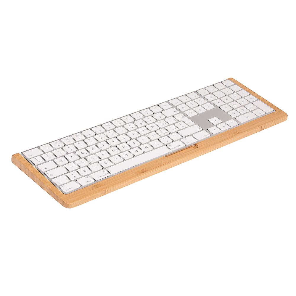 Keyboard Stand Bamboo Keyboard Tray Dock Holder