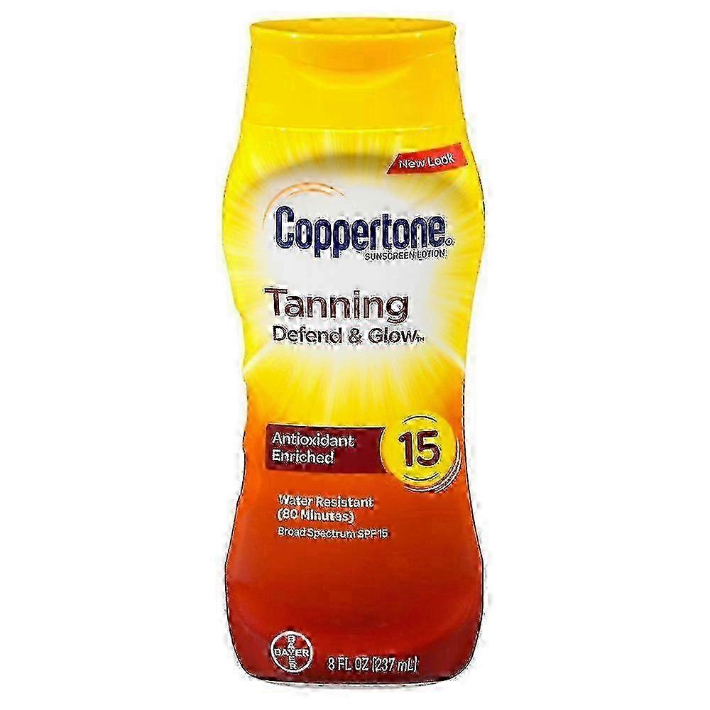 Coppertone 美黑防晒乳液,Spf 15,8 盎司