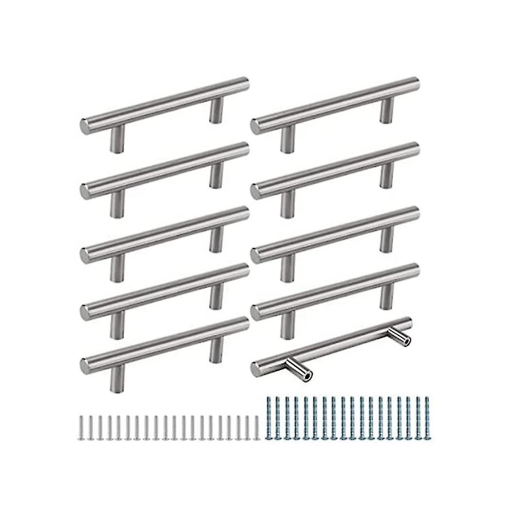 20 Pack 128mm Hole Spacing Cabinet Pulls Silver Door Knobs Kitchen Cabinet Pulls