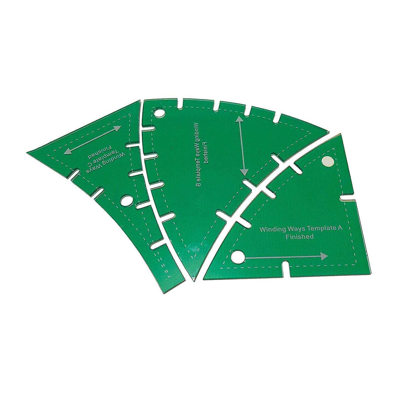 3x Face Mask Template Professional Ruler Template DIY Tool DIY Sewing Tool