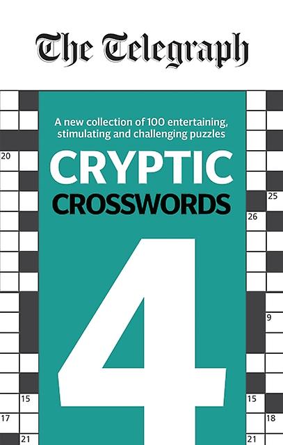 The Telegraph Cryptic Crosswords 4 - Telegraph Media Group Ltd - Paperback - English Book - Crosswords and word games