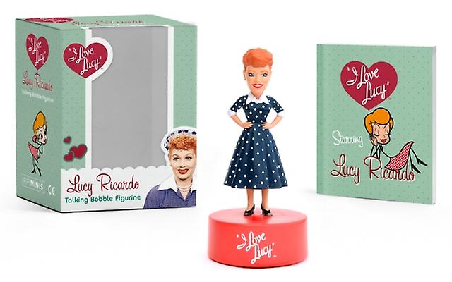 I Love Lucy Lucy Ricardo Talking Bobble Figurine by Elisabeth Edwards Multiplecomponent retail product Book