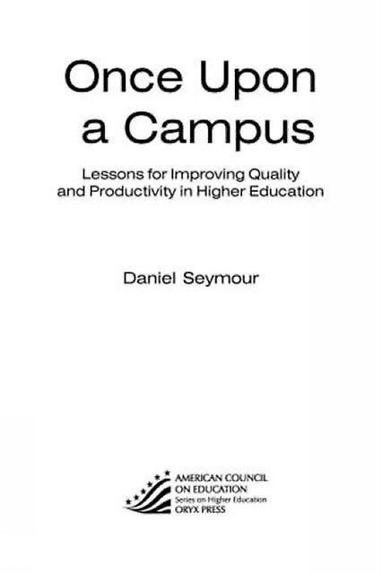 Once Upon A Campus by Daniel Seymour Paperback Book
