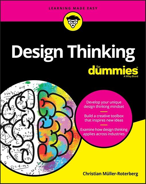Design Thinking For Dummies by Christian Ruhr West University MullerRoterberg Paperback