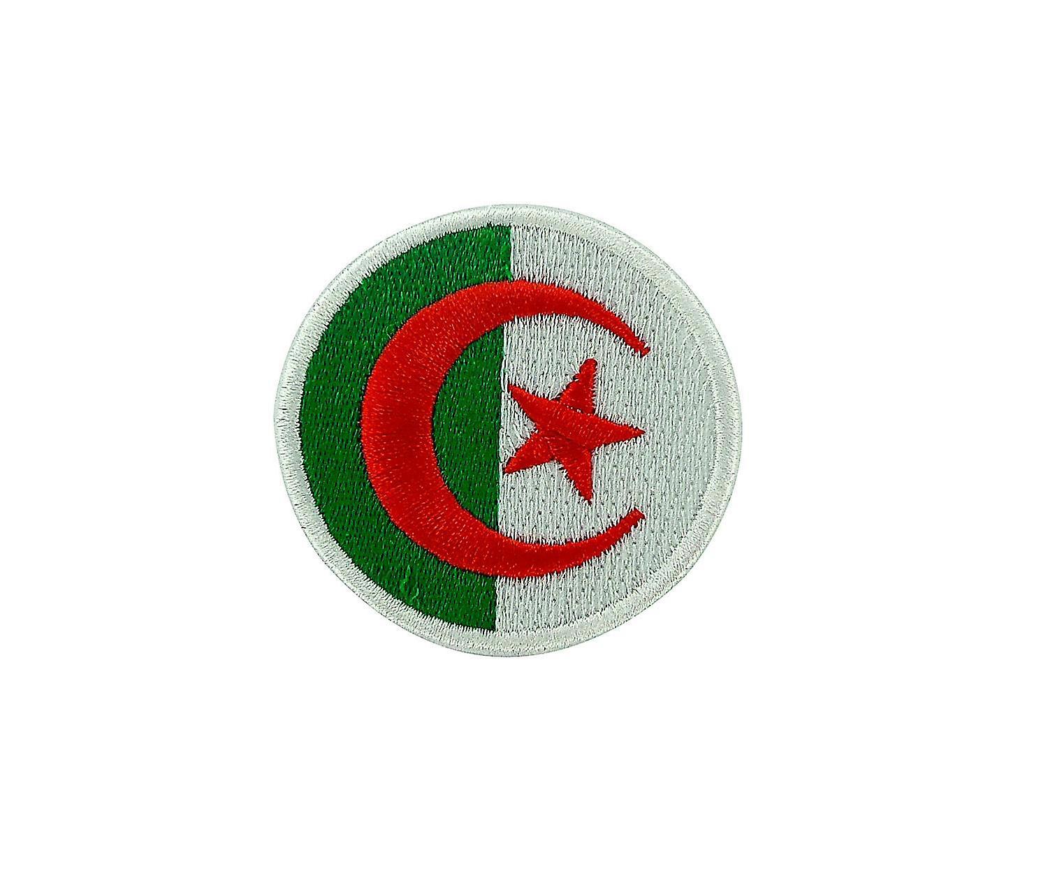 Patch Ecusson Brode Thermocollant Aviation Cocarde Flag Algerie Air Force