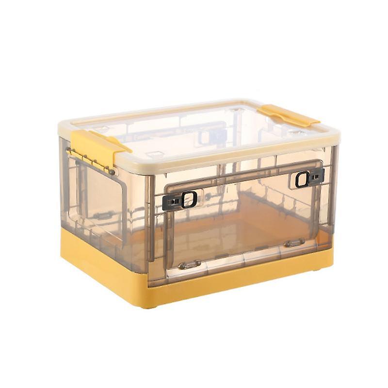 صندوق تخزين شفاف سعة كبيرة من البلاستيك لعبة منظم الملابس بن للمنزل