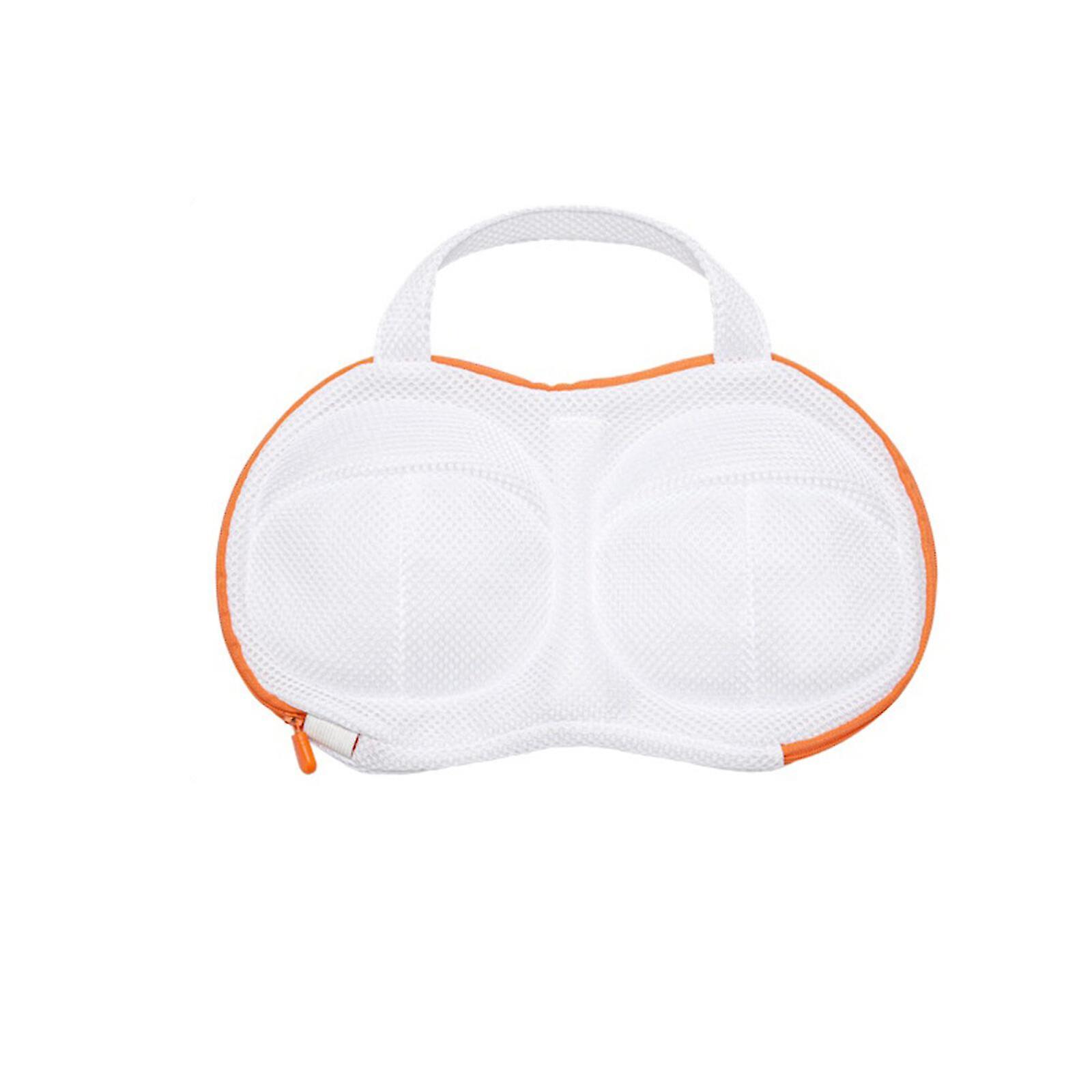 Bags Accessories Built In 3d Cartilage Support Inverted Zipper Head For Washing Machine 3d Cup Shape Design Laundry