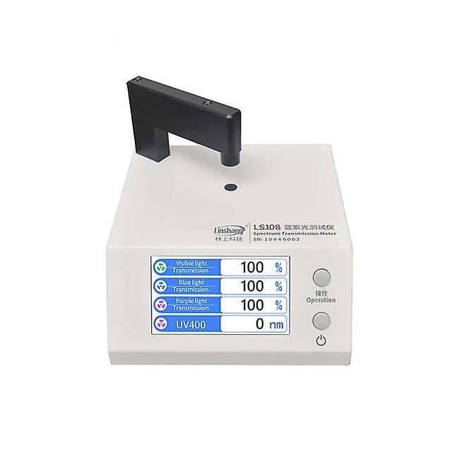 New Version Linshang Ls108 Spectrum Transmission Meter Test Eye Glass Mobile Phone Lens Dlue Ray Uv Light Transmittance