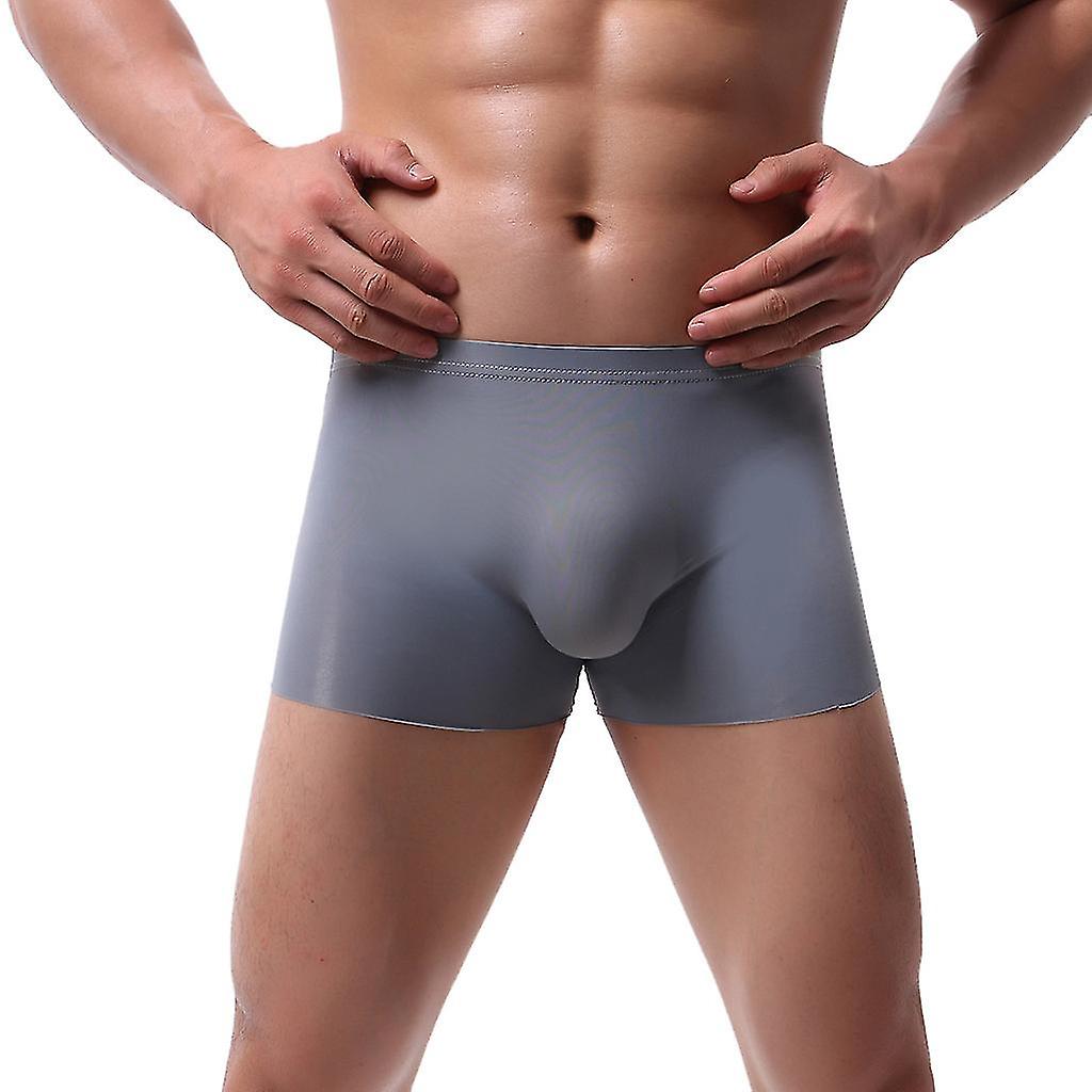 Underwear Men's Imitation Leather Lacquer Straps Conjoined Chain Underpant Bb13589
