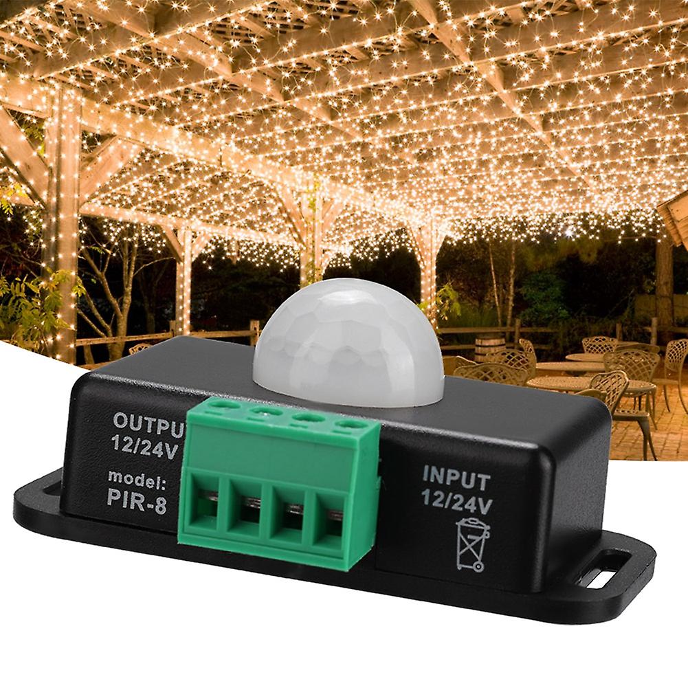 Smart Motion Sensor Switch DC12V 24V Low Voltage LED Strip Controller ...