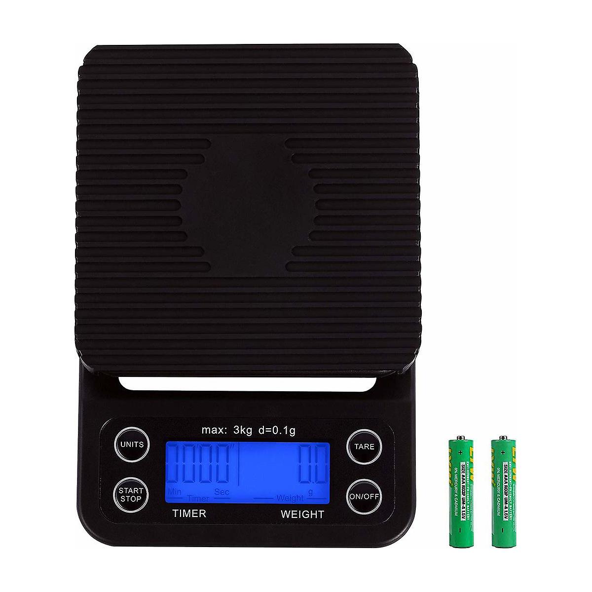 INF Digital Kitchen Scale Coffee Scale 3kg/0.1g Precision