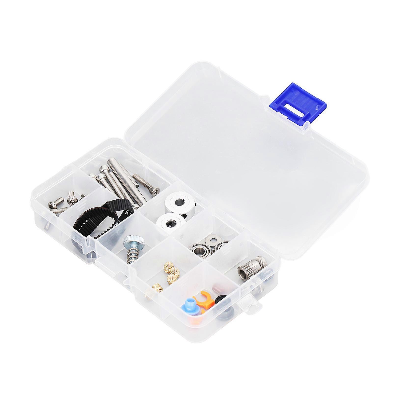 37Pcs M4 Extruder Kit for 3D Printer: Synchronized Wheel Bearing Printing Accessory Set