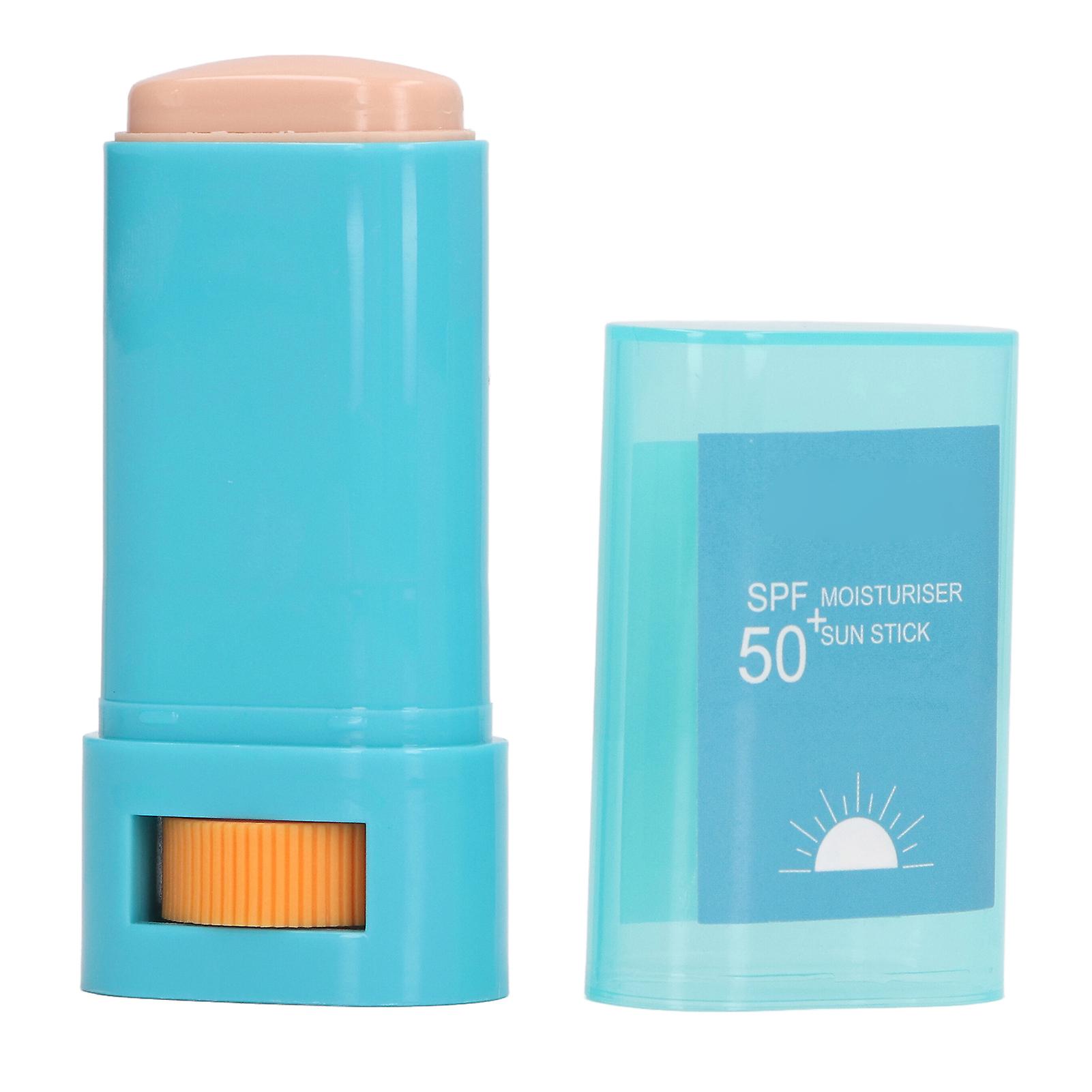 Moisturizing Sunscreen Stick Broad Spectrum SPF 50+ UVA UVB Protection Water Resistant Sunblock Stick 0.7oz 