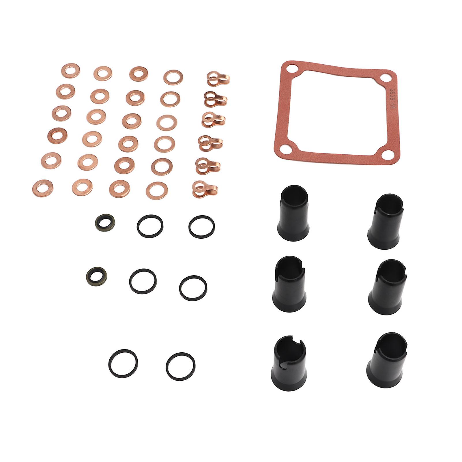 45PCs Master Injector Install Kit Main Injector Installation Accessory Replacement for Cummins 12V 6BT 4BT 6CT Engines