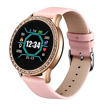 Lige Fashion Sports Smartwatch Fitness Sport Activity Tracker Smartphone Watch iOS Android - Pink