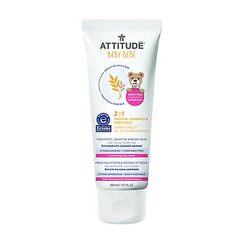 Peau Sensible BÉBÉ 2in1 Shampooing et gel nettoyant - NEA 200 ml of gel
