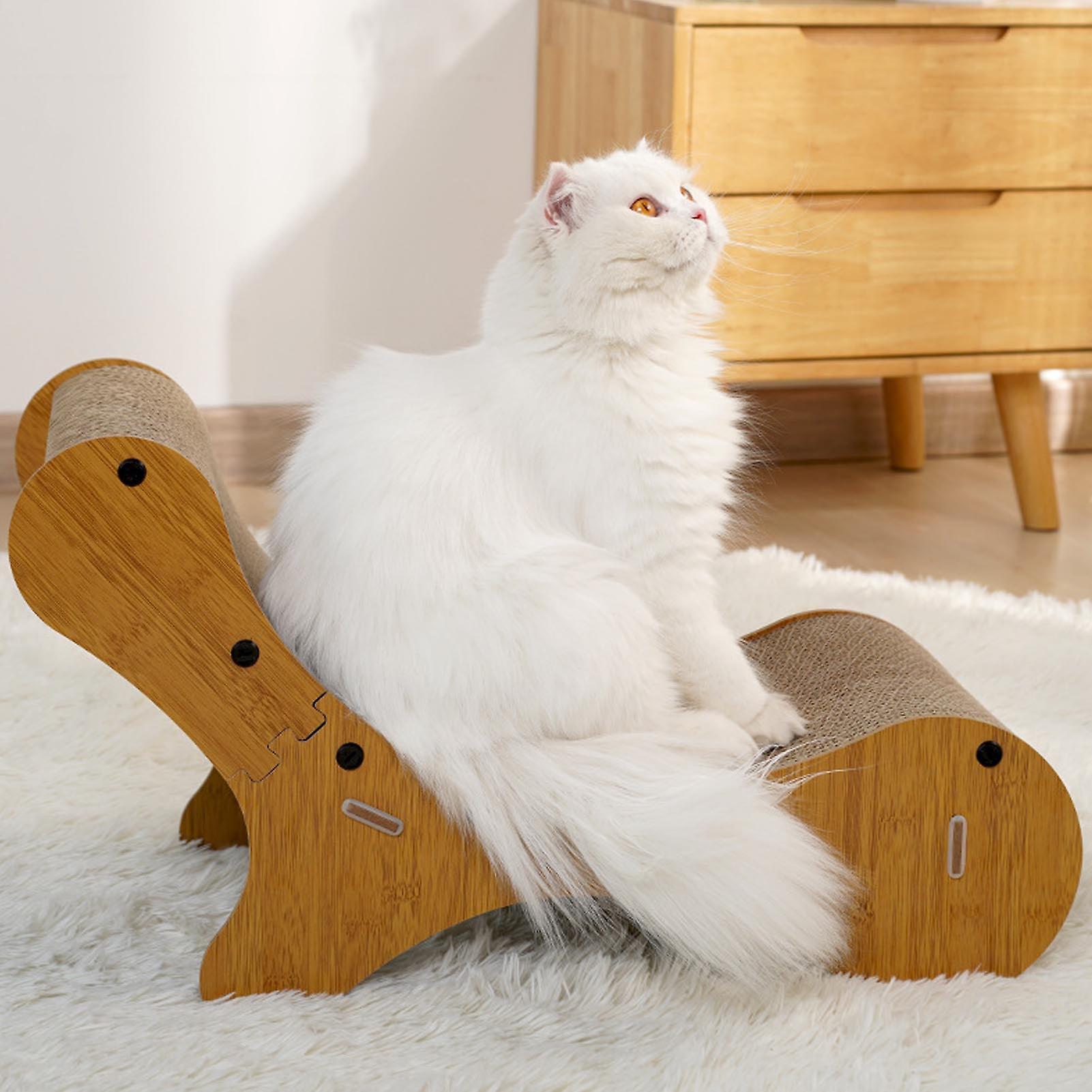 Cat Scratcher Bed Indoor Lounge with Thicken Replaceable Pad
