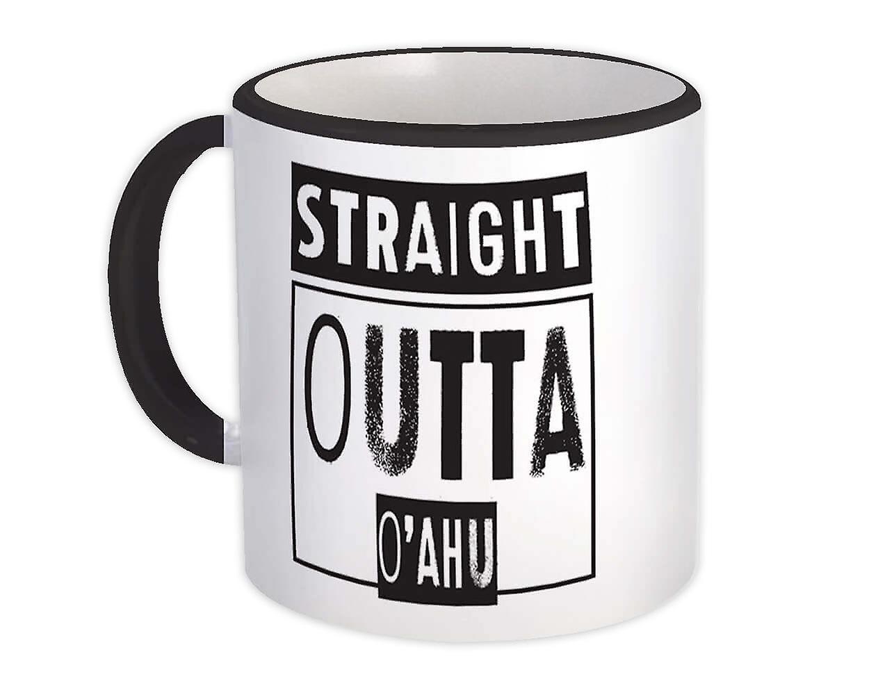 Gift Mug: Straight Outta Oahu Beach