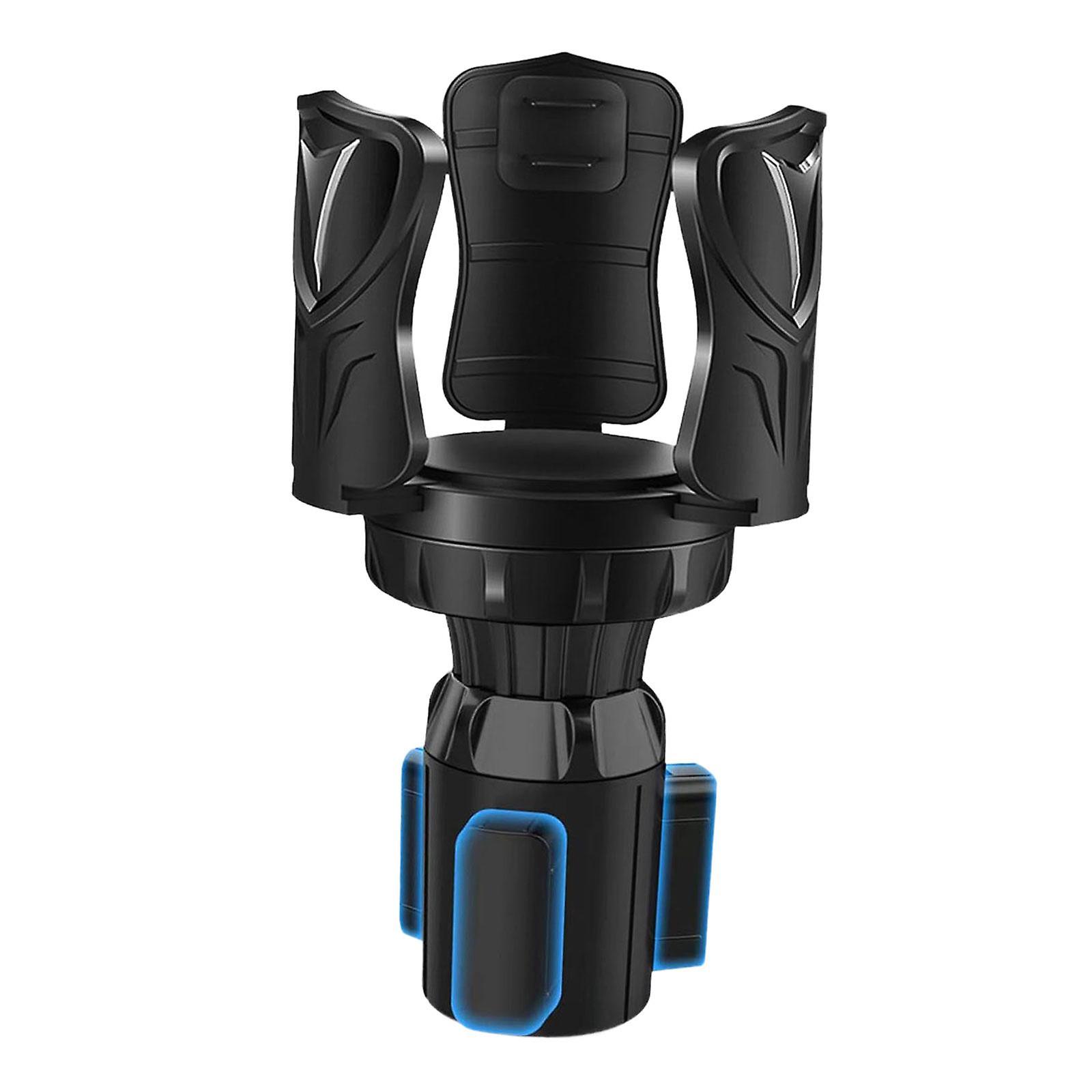 Car Cup Holder Expander Fixed Insert for Coffee Cup Water Bottle Drinks Black