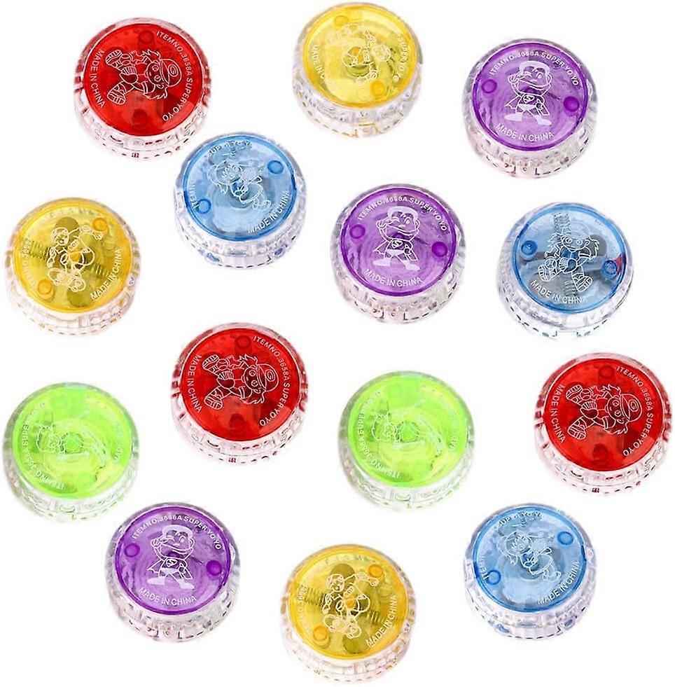 15 Pices YoYo Lumineux, YoYo Enfant Lumineux, Yo-Yo Lumineux  LED