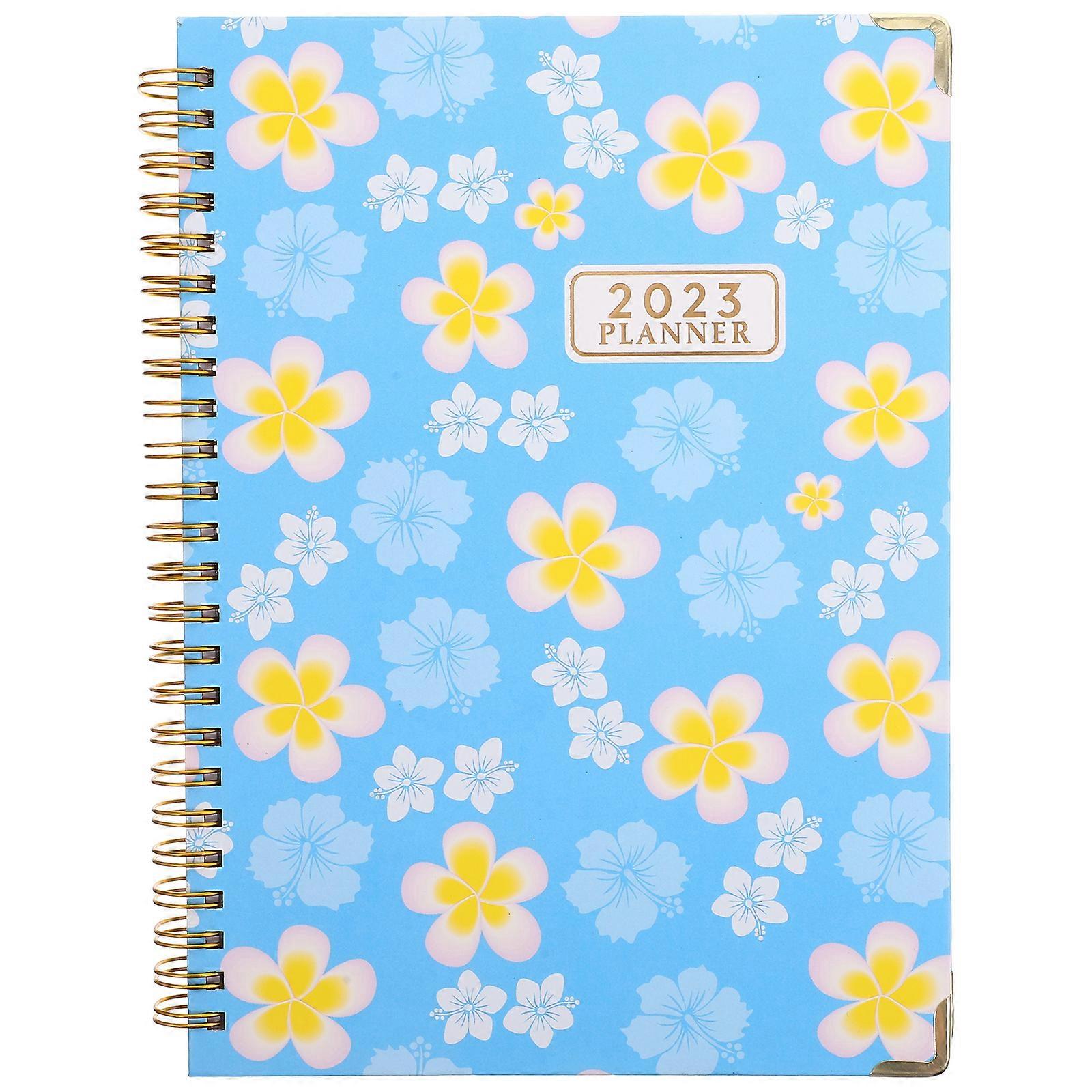 Decorative Planner Notebook Monthly Planner Multi-use Notebook Yearly Design Planner