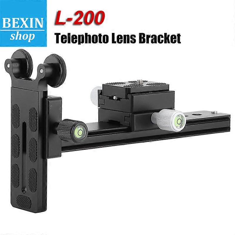 Quick Release Plate Mount Adapter, Telephoto Lens Holder, Camera Tripod, DSLR Camera Ball Head