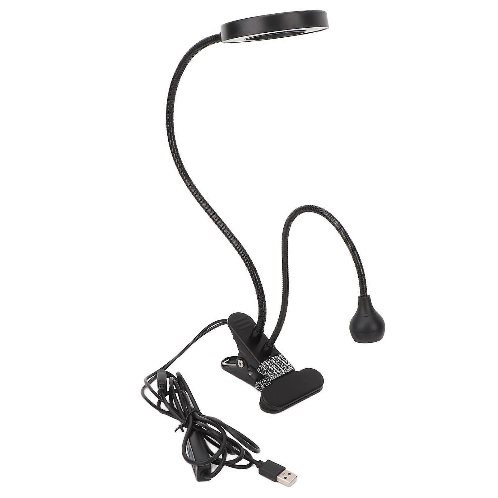 2 In 1 Gooseneck Curing Lamp Usb Interface Adjustable Bendable Uv Nail Lighting Lamp For Manicure