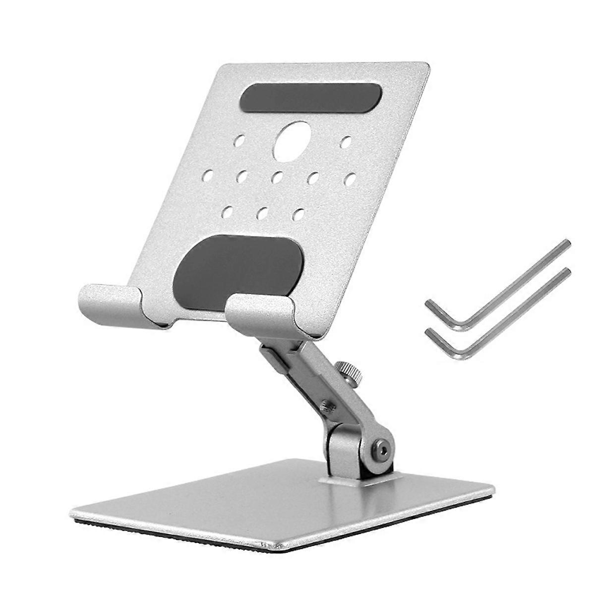 Desktop tablet computer foldable, lifting bracket, stable and portable cooling bracket