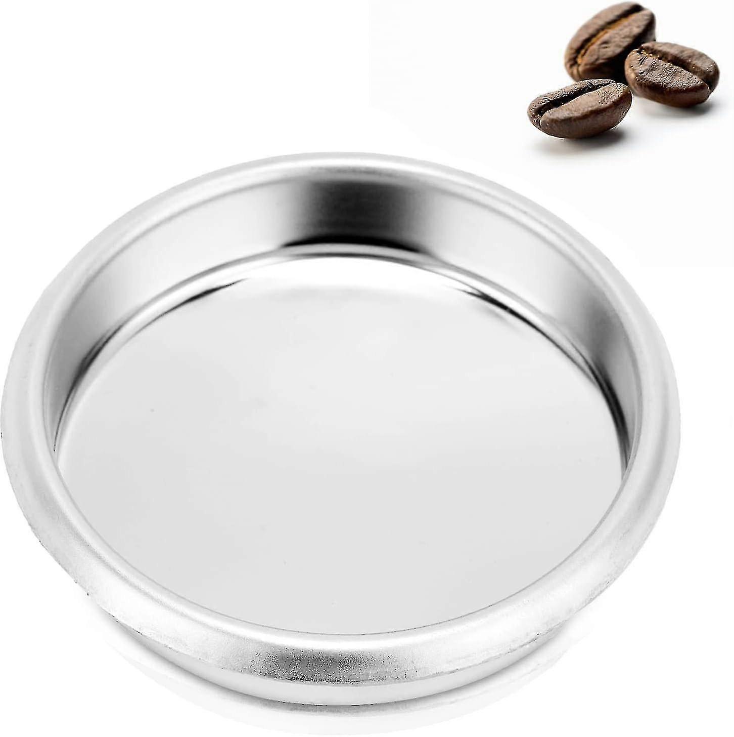 Blind Filter,blanking Disc,54mm Metal Blind Filter,rustproof Wear Resistant Backflush Insert Blind Disk For Espresso Coffee Machine Maker Back Flush I