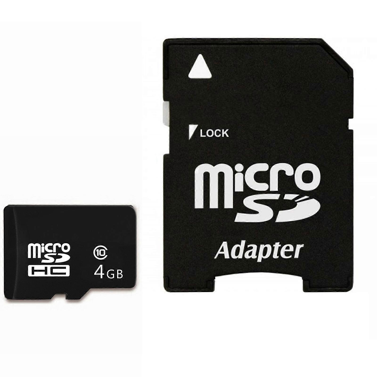 Memory Card Scheda Micro-SD 4Gb con Adattatore