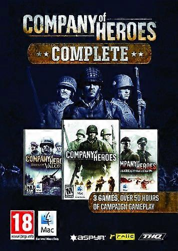 Company of Heroes Complete Campaign Edition (Mac DVD) - Mac OS X - PAL - New & Sealed