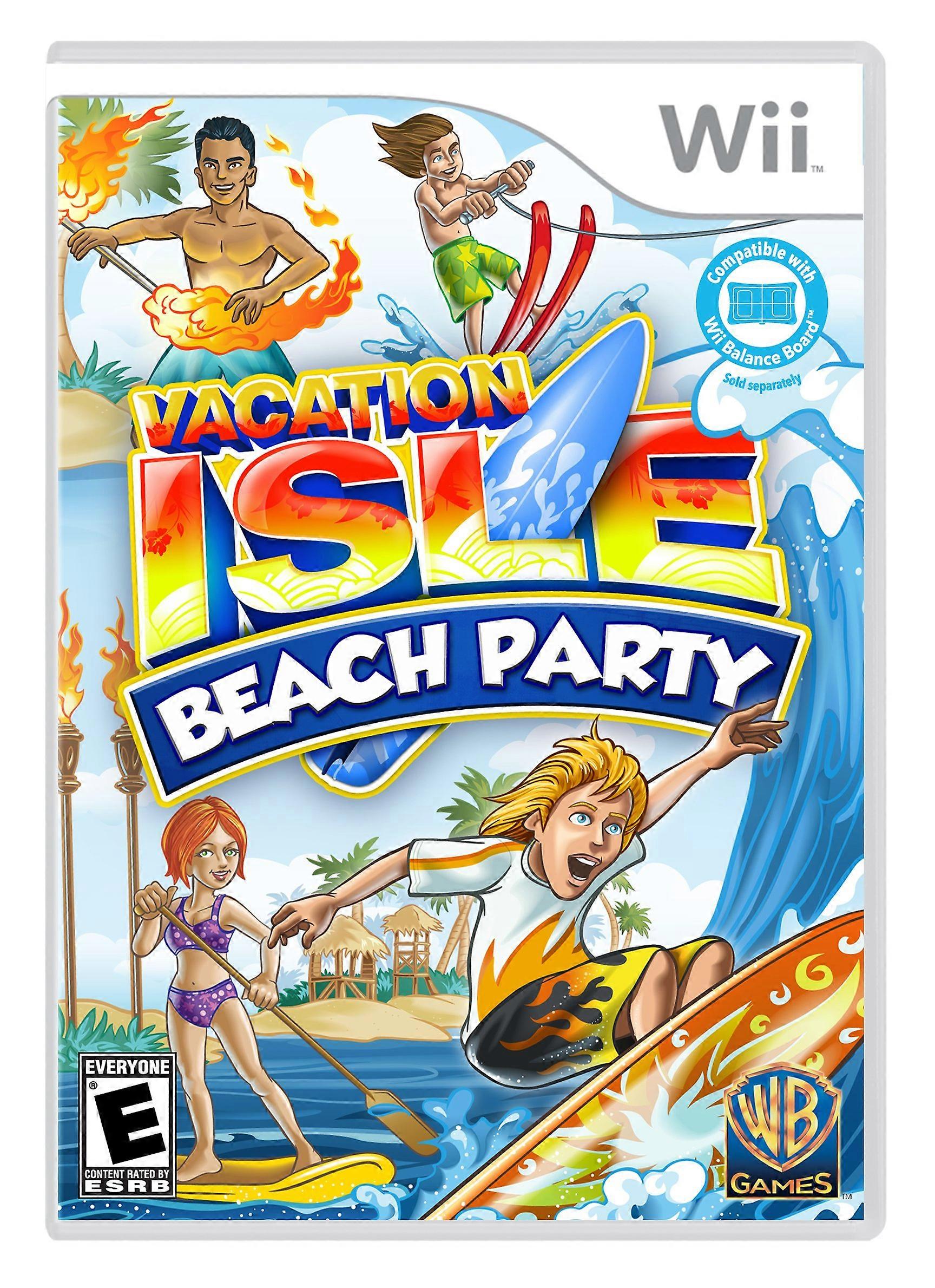 Vacation Isle Beach Party  Game -  - PAL - New & Sealed
