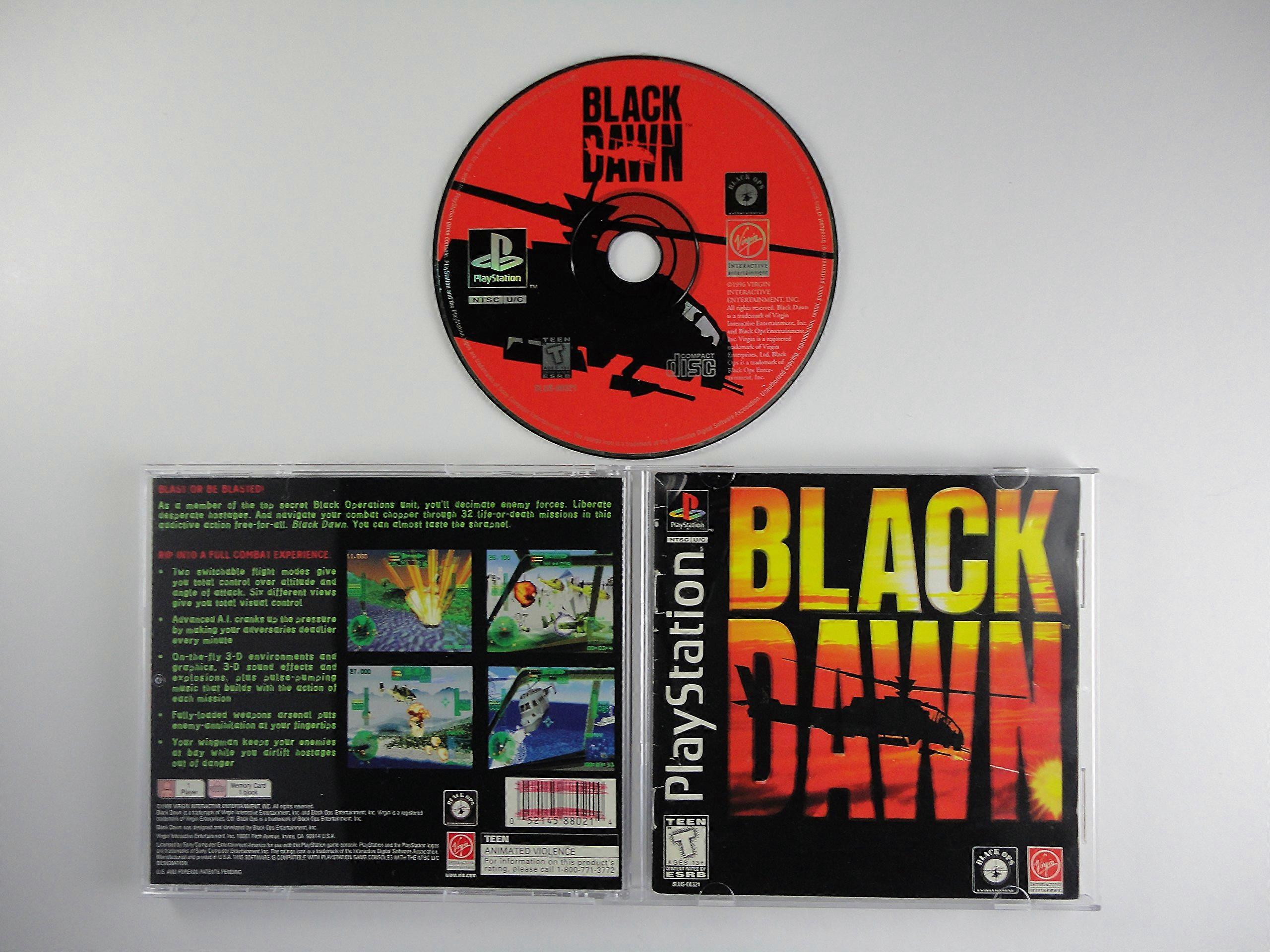 Black Dawn  Game -  - PAL - New & Sealed