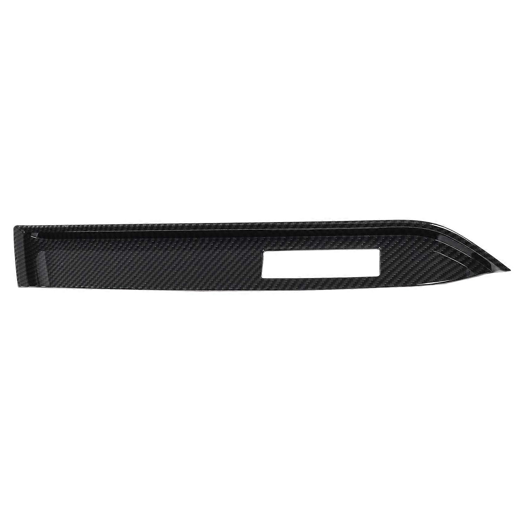 Car Inner Co-Pilot Dashboard Cover Trim for 2015-2017 Carbon Fiber Dashboard Trim Cover