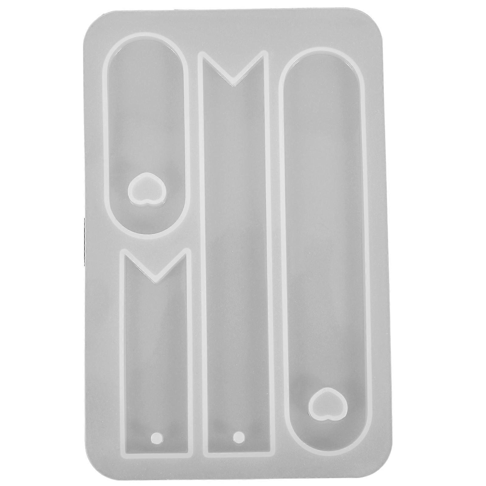 Blank Bookmark DIY Mold Delicate Bookmark Maker Silicone Bookmark Mold