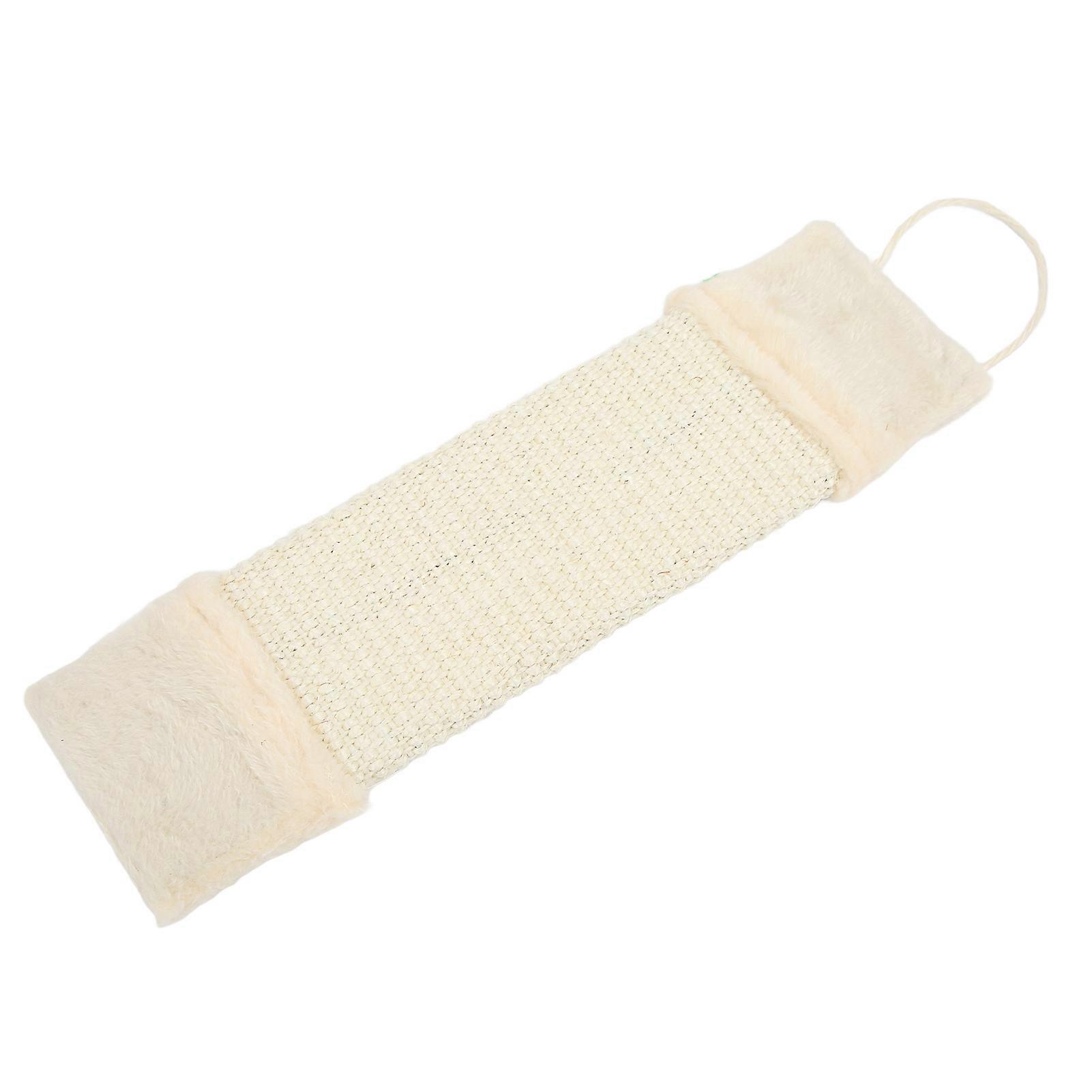 Cat Hanging Carpet Scratcher Bite Resistant Rectangle Wall Mounted Cat Scratching Pad Toy