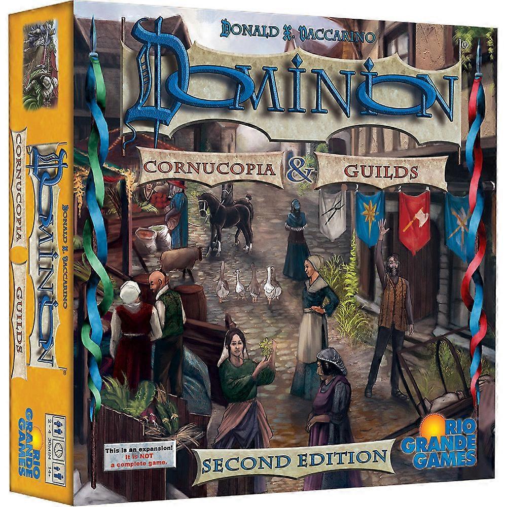 Dominion Cornucopia & Guilds 2nd Edition Strategic Game for Tabletop Gaming