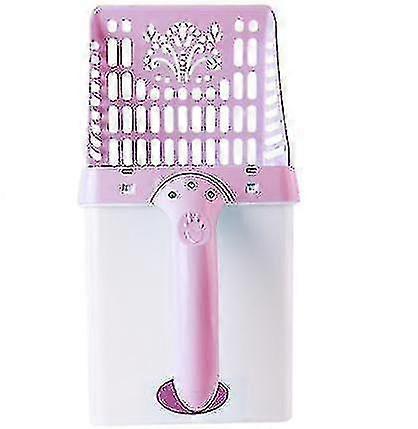 Hmwy-integrated Plastic Cat Litter Spoon Cleaning Kit