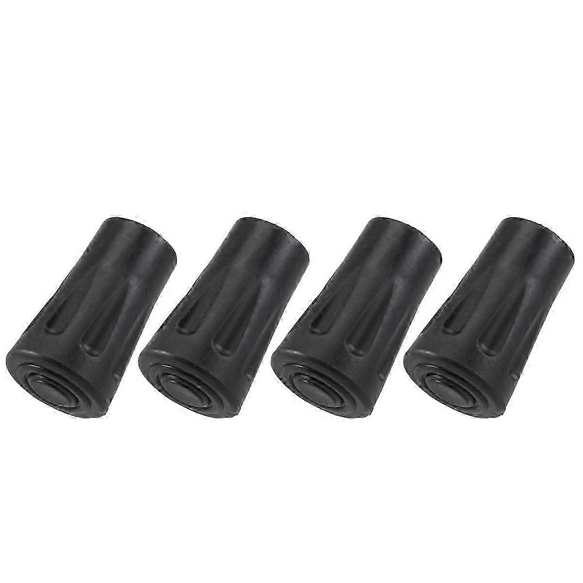 4 pcs Pontas de Borracha de Substituição Compatíveis com Bastão de Caminhada Bastões de Caminhada 4cm