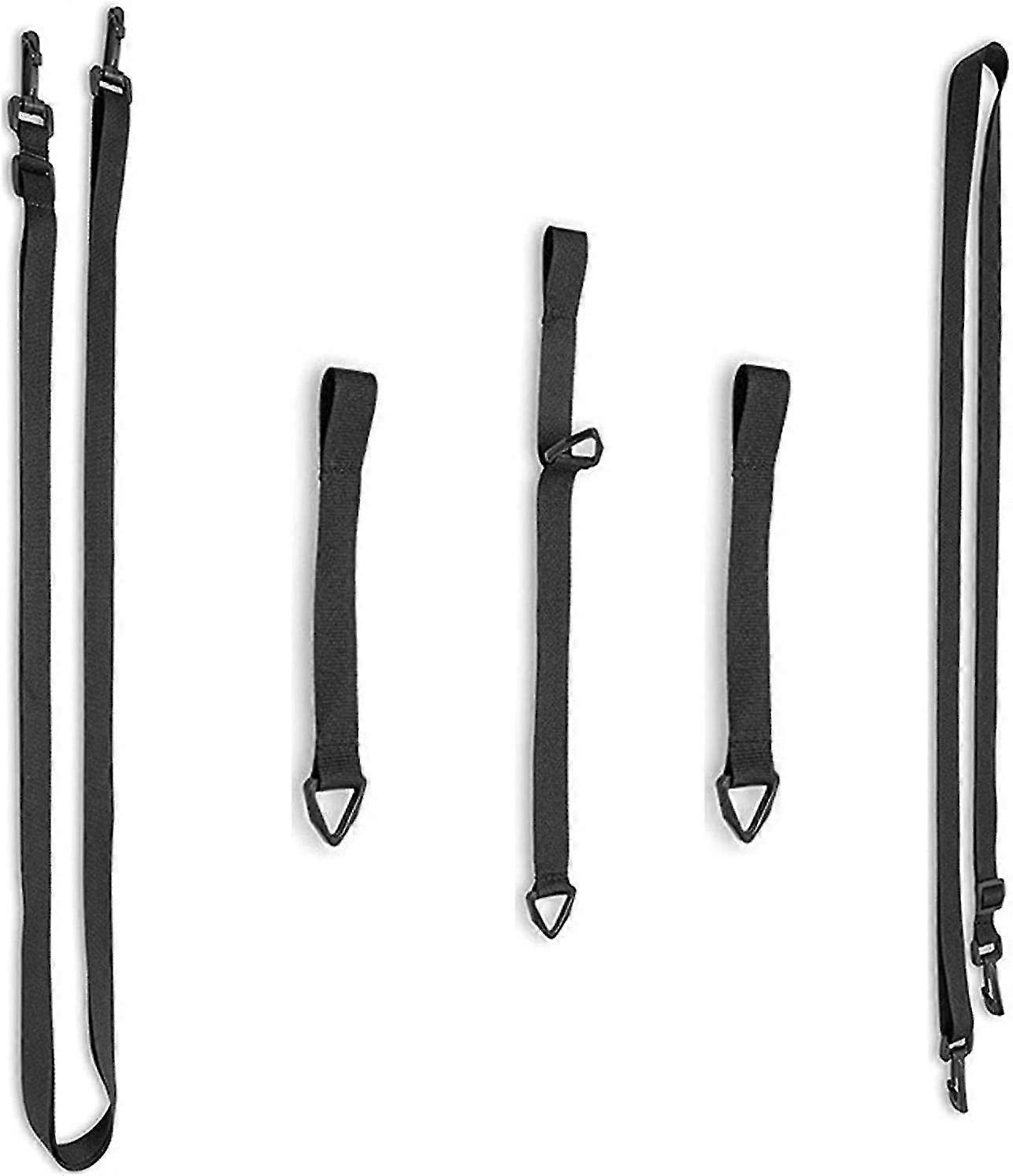 Wind Protection For Large Cantilever Parasols - Adjustable Wind Lock For Cantilever Parasols Wind Lock With Hooks And Triangle Eyelets(1 Set, Black)