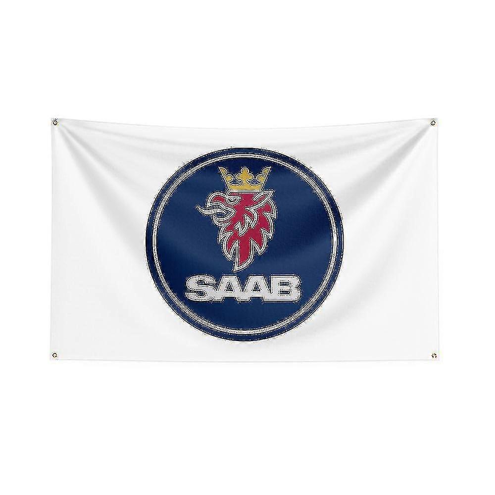 3x5 Ft Sweden Saab Scania Flag Polyester Digital Printed Car Club ...