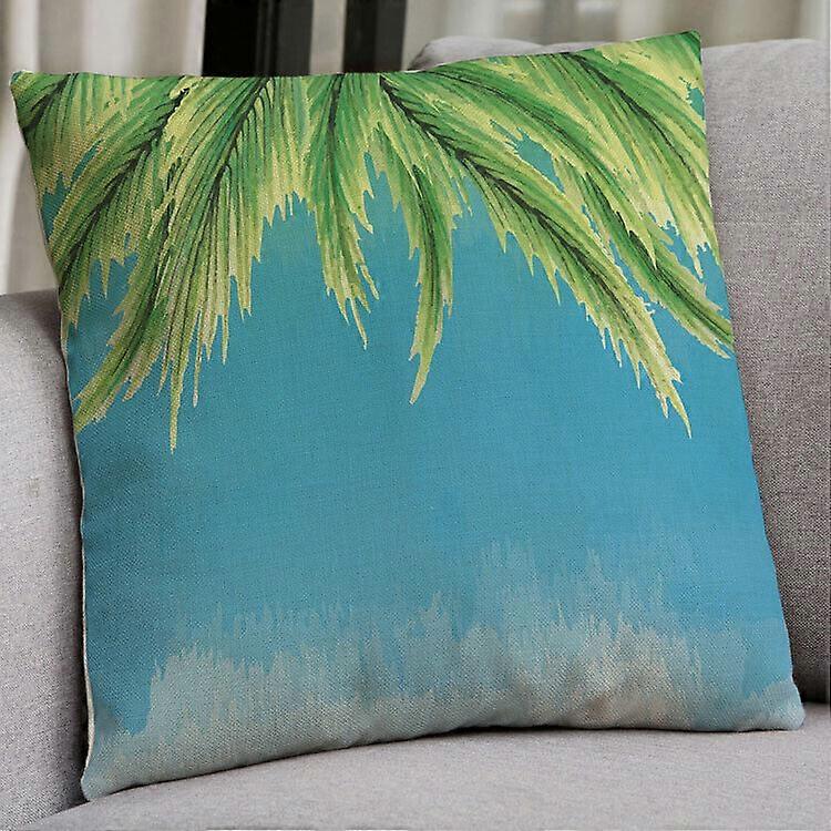 ビーチの風景コットンリネン枕カバークッションカバーソファ家の装飾デザイン633jpjcjh