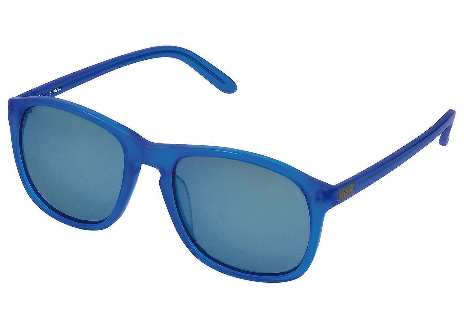 Sunglasses Lozza SL1845V D64B AZZURRO Transparent OPACO 55/19/140 MAN