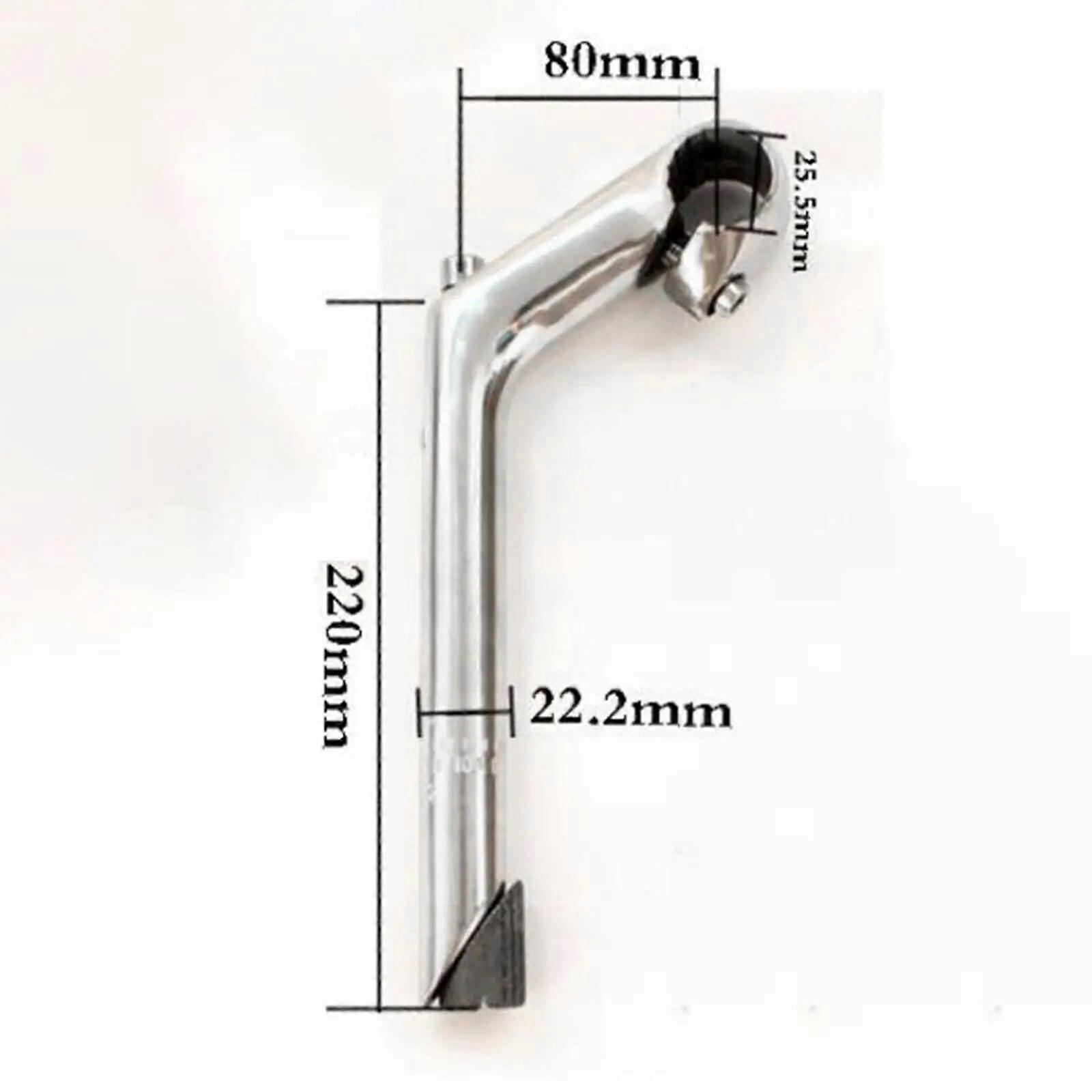 Handle Bar Stem 22 2mm Frame Gooseneck Riser Stem for Comfort Bikes ...