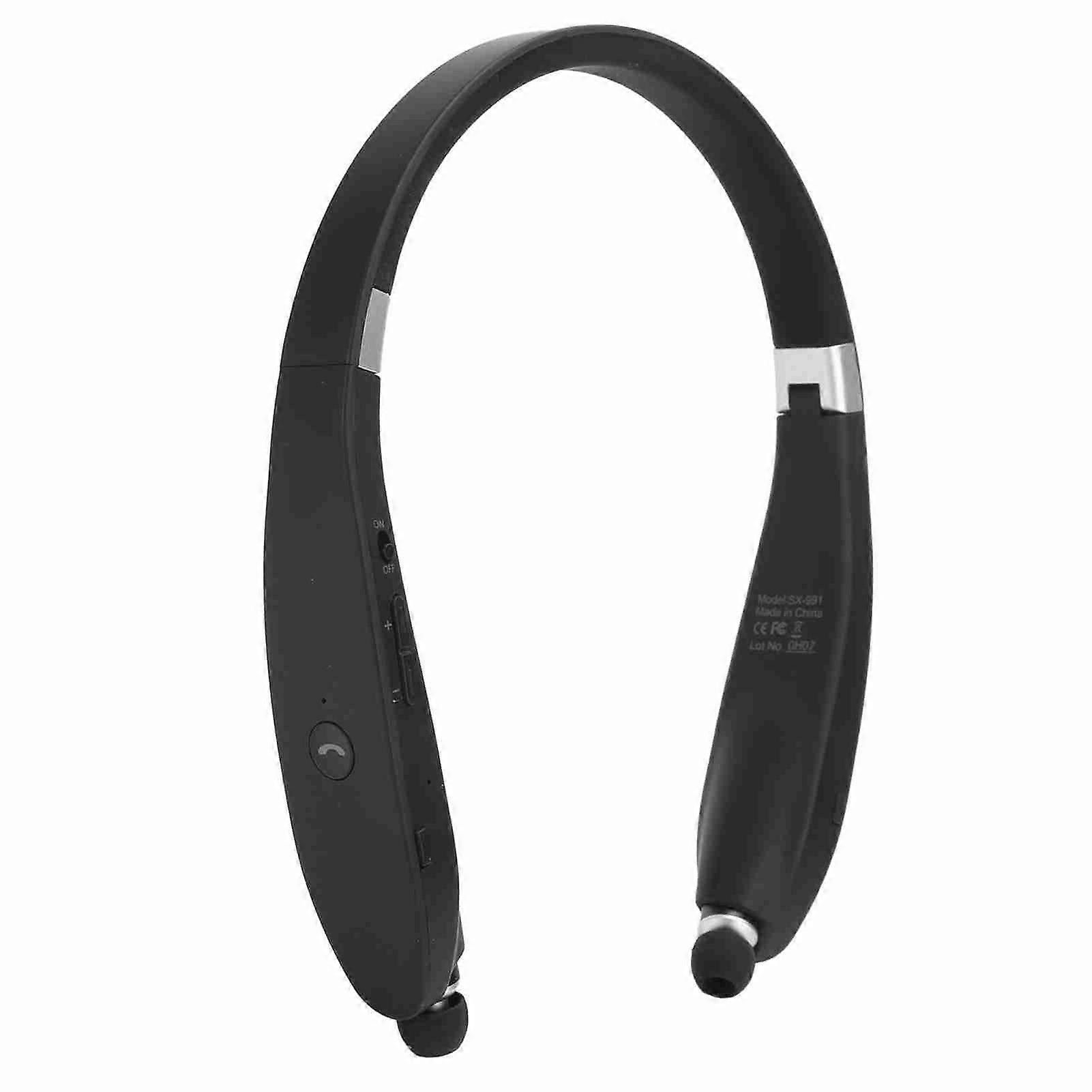 Auricolari Bluetooth SUICEN SX-991, Pieghevoli, Neri, Con Custodia, Nuovi - Foto 3