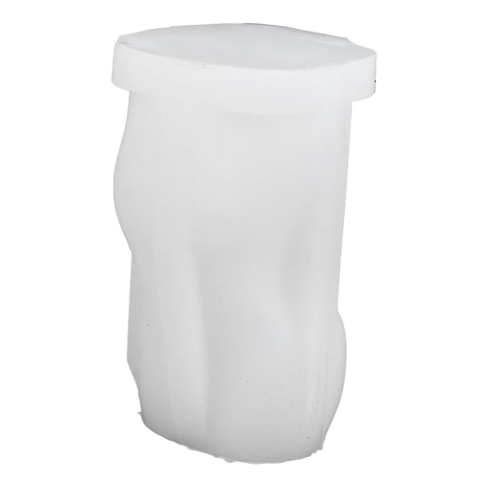 Body Candle Mould Silicone DIY Candle Mould Odorless Decorative Candle Mould for Room Living Room Type A03C